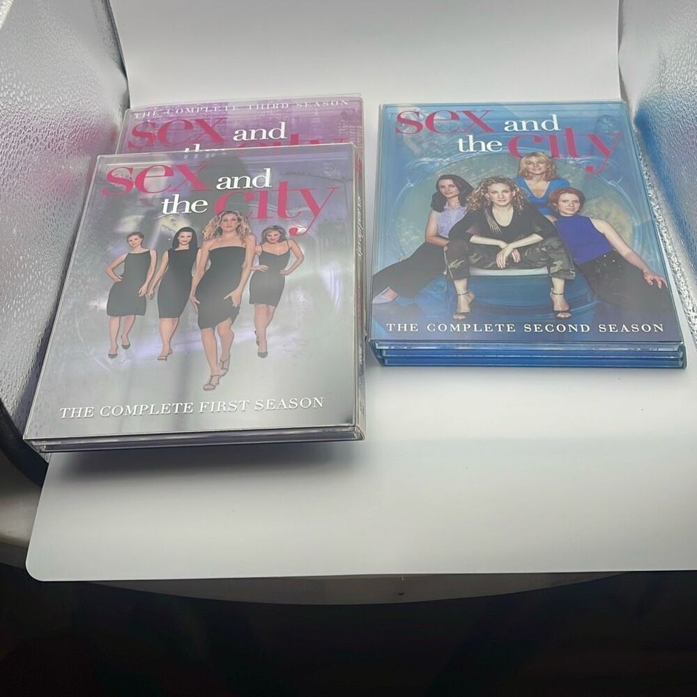Lot of Sex and The City DVDs seasons 1, 2, 3